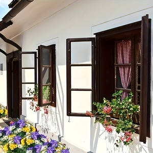 6 Mazzi di Fiori Artificiali Realistici di Viola - Fiori in Plastica Resistenti alle Intemperie per Uso Interno/Esterno - Product Image 2