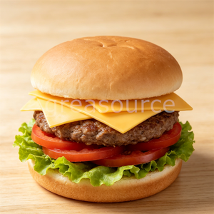 Tranche de fromage cheddar carrée artificielle en PVC, accessoire DIY pour burgers, sandwichs, scènes de petit-déjeuner et artisanat - Product Image 2