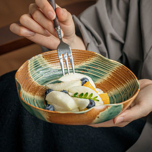 Miglior ceramica decorativa ciotola per zuppa di insalata da tavolo per il commercio all'ingrosso fatto a mano