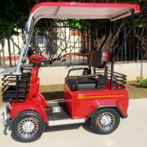 Scooter Eléctrico de 4 Ruedas, Triciclo con Motor de 48v, Carrocería Abierta para Pasajeros, Triciclo Eléctrico de 48v - Product Image 3