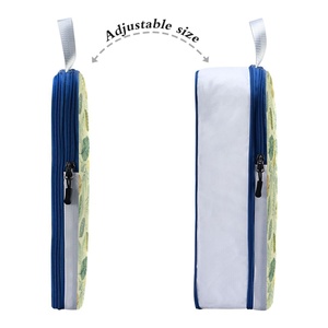 Nouvelle trousse de toilette portable en PVC, ensemble de 3 pièces, grande capacité, imperméable, sac de rangement de voyage, prix abordable - Product Image 2