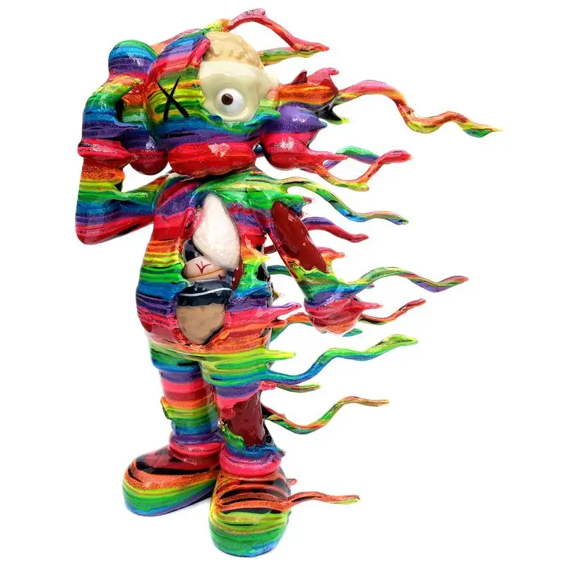 Üretim özelleştirilmiş polyresin heykelcik oyuncak/koleksiyon tasarımcı polystone heykelcik