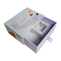 Boîte à bijoux carrée XF Premium en promotion avec tiroir coulissant, boîte colorée pour colliers et bagues