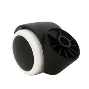 Swivel Furniture <b>Caster</b> With Threaded Stem Polyurethane <b>Wheel</b> Plain Bearing Durable Modern Design Without Brake - Product Image 2