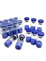 Bahan Baku Kosmetik Industri & Kelas Makanan 99% GHK-CU Bubuk GHK Blue Copper Peptides CAS 49557-75-7 untuk Perawatan Kulit dan Penggunaan Makanan