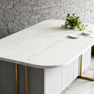 Đá Thạch Anh bề mặt chính xác sang trọng calacatta thạch anh đá slab cho nội thất bên ngoài đổi mới cuarzos - Product Image 1