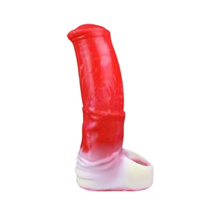 Fantasy Horse Animal Penis Sleeve Penis Extender Sex <b>Toys</b> Reusable Enlargement Extension Silicone Penis Condom Sex <b>Toys</b> <b>for</b> <b>Men</b> - Product Image 2