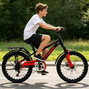 Vélo pour enfants de 16 à 22 pouces, freins à <span class=keywords><strong>disque</strong></span> complets, pour des balades sûres et amusantes, idéal pour développer l'endurance et les activités sportives en plein air. - Product Image 5