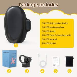 2025 Popular Baby Rocker Rocks <span class=keywords><strong>para</strong></span> <span class=keywords><strong>cochecito</strong></span>, sillas, <span class=keywords><strong>cochecito</strong></span>, <span class=keywords><strong>cochecito</strong></span> o <span class=keywords><strong>cochecito</strong></span>, columpio eléctrico automático, producto <span class=keywords><strong>para</strong></span> el cuidado del bebé madre - Product Image 6