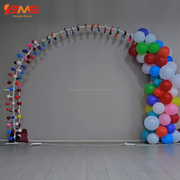 Arche de ballons gonflables automatiques colorées pour décoration de fête, support de ballons pour mariage et événements - Vente en gros SMS