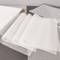 Papier sulfurisé léger 31 g/m² pour emballage alimentaire, résistant au four, absorbant l'huile, recyclable, pour pizza, frites, sandwichs, biscuits, gâteaux