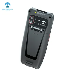 Escáner de código de barras para teléfono Pda de mano resistente para computadora móvil Android 9 Lector de código QR láser 1D/2D