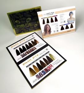 Оптовая продажа, высокое качество, Лидер продаж, OEM-дизайн, профессиональная Цветовая диаграмма для волос - Product Image 2