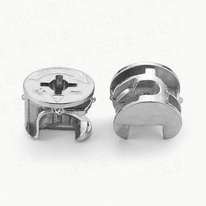 Zinc Alloy Eccentric <b>Wheel</b> 15mm Panel Furniture Connector Easy Installation - Product Image 3