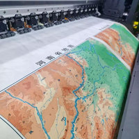Impresora de Inyección de Tinta de Formato Grande Automática Hongjet de 1.8 m para Cuero, Tyvek, Papel y Papel Tapiz