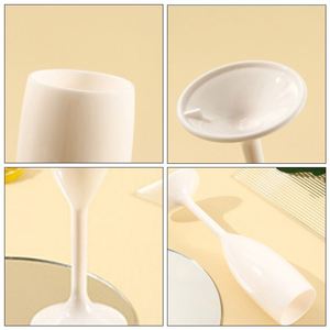 Wholesale Customized 6oz Wine <b>Glass</b> Supplier Disposable for Wedding Party in China - Product Image 3