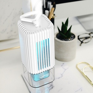 Humidificateur d'air portable de bureau intelligent à faible bruit sans boutons à anneau de traction USB à brume d'eau blanche Humidificateur ultrasonique neutre - Product Image 1