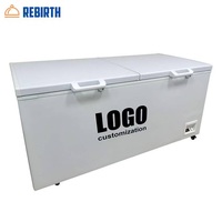 Congélateur coffre horizontal à ouverture par le haut de grande capacité (152L-1000L)