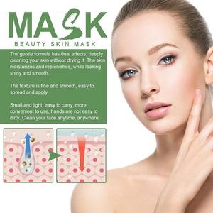 Masque en bâton d'argile au thé vert pour le soin de la peau du visage, contrôle du sébum, réduction des points noirs, logo personnalisé OEM - Product Image 5