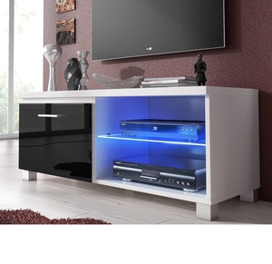 <span class=keywords><strong>Porta</strong></span> modulare dal design semplice <span class=keywords><strong>con</strong></span> maniglia e sistema di illuminazione a <span class=keywords><strong>LED</strong></span> mobile <span class=keywords><strong>TV</strong></span> per mobili da soggiorno - Product Image 2