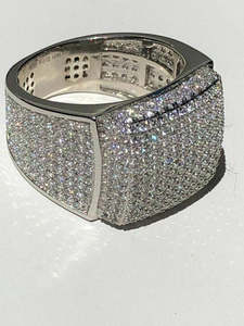 Anillo de Moissanita Clásico Personalizado de 2.50 CT, Creado en Laboratorio, Aleación, Unisex, Cierre de Caja, Joyería de Moda para Fiestas, Venta al por Mayor, Lujoso, Superventas - Product Image 6