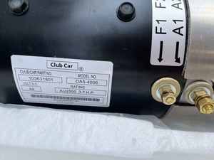 มอเตอร์เดินสำหรับรถกอล์ฟคลับคาร์ <span class=keywords><strong>3</strong></span>.7 แรงม้า ของแท้จากโรงงาน # 103631801 102775101 มอเตอร์ขับเคลื่อนด้วยไฟฟ้ากระแสตรงแบบแยกส่วน DA5-4006 - Product Image 3