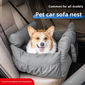 Personalizado Eco-Friendly moderno estilo Pet <span class=keywords><strong>Car</strong></span> Seat impermeável Oxford pano Material padrão sólido para cães caixa embalada - Product Image 5