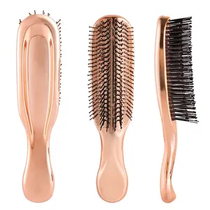 Factory wholesale head meridian massage hair skin cleaning care comb dry and wet portable hair brush
