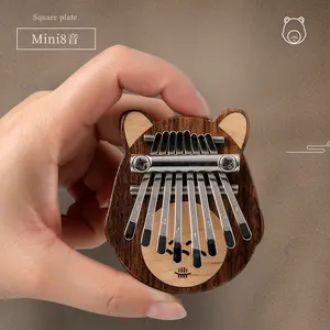 Hluru 8 Keys Mini Kalimba Duim Piano Instrument KMLA8 Muziekinstrument Kalimba Voor Groothandel