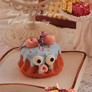 เทียนหอมน่ารัก กลิ่นหอมละมุน กล่องของขวัญสร้างสรรค์ ของที่ระลึก ของขวัญคริสต์มาส ของตกแต่งบ้าน หรูหรา โรแมนติก ของขวัญวันเกิด - Product Image 2