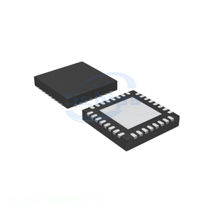 Components Electronic 32 VFQFN Exposed Pad SC16C750BIBS,151 Interface Authorized Distributor - Product Image 1