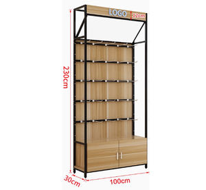 חם מתכת למכירה מדפי מעמד 1 דולר חנות נייחת עבור סופרמרקט וקיר עץ מדף miniso מציג - Product Image 6