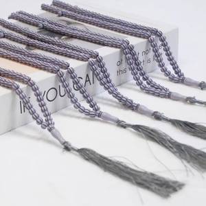 Tasbih étnico de ágata artificial con acabado liso pulido a mano, mini calabaza, 6 mm, 99 cuentas, unisex, joyería religiosa musulmana de moda. - Product Image 1