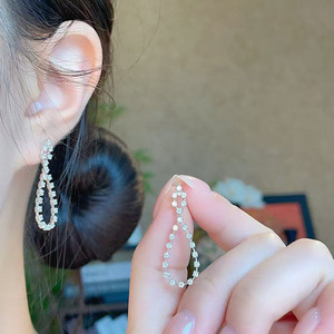 <span class=keywords><strong>Pendientes</strong></span> <span class=keywords><strong>de</strong></span> Oro Blanco <span class=keywords><strong>de</strong></span> 18K con Diamantes Cultivados en Laboratorio, <span class=keywords><strong>Pendientes</strong></span> Colgantes, <span class=keywords><strong>Pendientes</strong></span> <span class=keywords><strong>de</strong></span> Oreja, <span class=keywords><strong>Pendientes</strong></span> <span class=keywords><strong>de</strong></span> Diamantes, <span class=keywords><strong>Pendientes</strong></span> <span class=keywords><strong>de</strong></span> Moissanita, <span class=keywords><strong>Pendientes</strong></span> Colgantes <span class=keywords><strong>de</strong></span> Moda para Mujer - Product Image 3