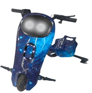 Kart tricycle <span class=keywords><strong>électrique</strong></span> à dérive réglable de 8 pouces-équipé d'un repose-pieds antidérapant et de roues en PU - Product Image 1