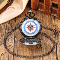 Collar con Diseño de Juego de Laberinto de Pinball 3D, Reloj de Bolsillo Steampunk Vintage con Cadena Negra, Regalo Único
