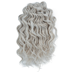 Extensiones de Cabello Sintético de 24 Pulgadas con Ondas Sueltas, Trenzas de Ganchillo, 3 Piezas, 300g, Resistentes a Altas Temperaturas, Precio de Fábrica - Product Image 3