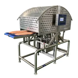 China Factory Frozen Smoked Salmon Fish Chicken Breast Cutting Cutter Slicing Meat Slicer Machine