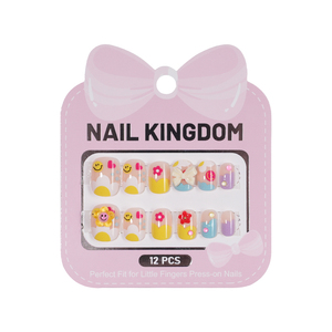 Proveedor de <span class=keywords><strong>uñas</strong></span>, 12 Uds., puntas de <span class=keywords><strong>uñas</strong></span> <span class=keywords><strong>para</strong></span> <span class=keywords><strong>niñas</strong></span> pequeñas con decoración de manicura, 3D diamantes de imitación, bonitos dibujos animados, prensa en <span class=keywords><strong>uñas</strong></span> <span class=keywords><strong>para</strong></span> niños - Product Image 3