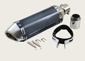 Pot d'échappement hexagonal modifié pour moto, silencieux à grande fleur, accessoires pour scooter - Product Image 3