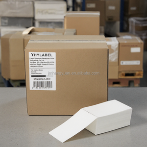 Hot Sale Waterproof A6 Thermal Fanfold <strong>Label</strong> Stack 100x150 Shipping <strong>Address</strong> Waybill <strong>Label</strong> 100mmx150mm Thermal <strong>Sticker</strong> - Product Image 1