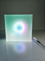 Lampe d'ambiance LED RGB intelligente avec synchronisation musicale pour salle de jeu, chambre et maison