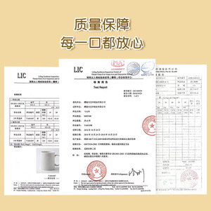 Taza de cerámica de 350 ml con diseño de conejo de dibujos animados, taza para leche con cuchara, regalo para uso general - Product Image 4