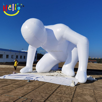 Personnage gonflable géant, homme gonflable, homme gonflable en course, homme gonflable vierge à vendre