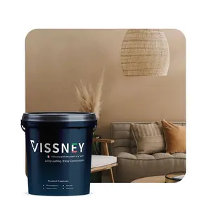 Kit di microcalcement Vissney disegni di pareti ad alta durezza microcalcement Medium Sand microtement