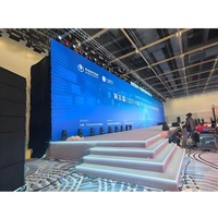 Armoire d'affichage LED modulaire à dissipation thermique avec poignée à dégagement rapide pour événements scéniques et expositions