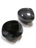 Coque de rétroviseur en fibre de carbone sèche style M - À coller pour Dodge Challenger 2011-23