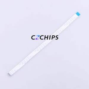 JS10B-10P-250-4-8 FFC Cable (Flexible Flat Cable) P=1mm Connector 10P 1mm 0.3mm Reverse - Product Image 1