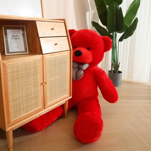 Orso di Peluche Gigante all'Ingrosso <span class=keywords><strong>Orsacchiotto</strong></span> <span class=keywords><strong>Rosso</strong></span> di Grandi Dimensioni Animale di Pezza Cuscino a Forma di <span class=keywords><strong>Orsacchiotto</strong></span> Regalo per San Valentino - Product Image 6