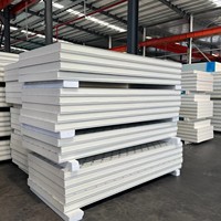 Panneau sandwich en polyuréthane PU de conception moderne, mur et toit de chambre froide pour entrepôt